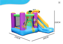 Carica l&#39;immagine nella visualizzazione Galleria, Opblaasbaar speelgoed Springkasteel Springkasteel Buiten Springbed Kinderspeeltuin Amusement Apparatuur Glijbaan Binnen Speelhuisje
